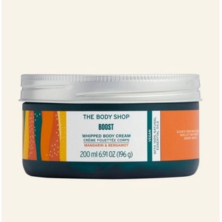 พร้อมส่ง The body shop  Boost Whipped Body Cream 200ml