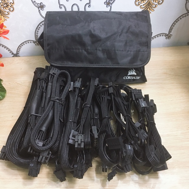 สายไฟ Cosair Rm1000 Type 4 ครบชุด