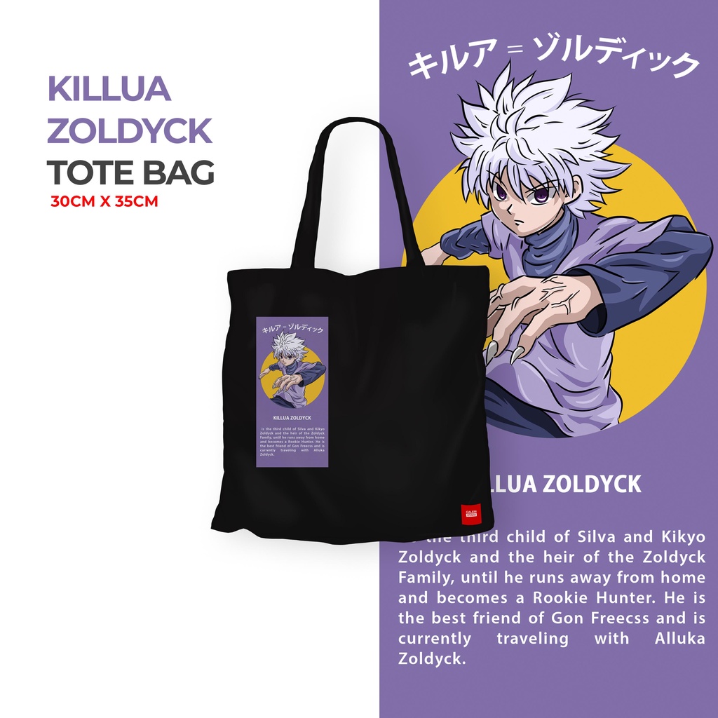 Hunter x Hunter Premium Anime Canvas Totebag Hunter x Hunter Edition