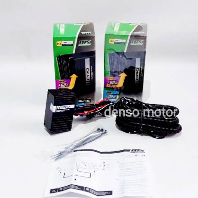 RELAY SET LIGHT CABLE MX 11 PRO - MX11 PROFESSIONAL CABLE SET H4