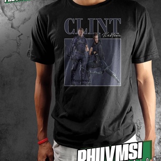 ขายดี เสื้อยืด พิมพ์ลายภาพยนตร์ Jeremy Renner Clint Borton Clint Borton homage bootleg and JAoinp12FJmane14 สไตล์คลาสสิก