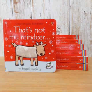 (New) Usborne Touchy-feely Book my Reindeer