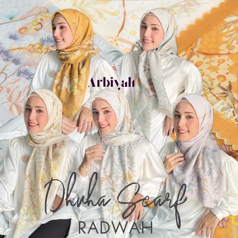 Radwah ต้นฉบับ❗️DHUHA SCARF RADWAH - กล่องแพ็ค