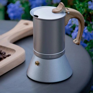 มอคค่าพอท หม้อชงกาแฟ มอคค่าพอท ด้ามไม้ 150ml Moka Pot มอคค่า พ็อต กาต้มกาแฟสด หม้อชงกาแฟ ✨สินค้าพร้อมส่ง✨