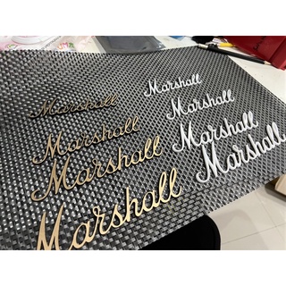 โลโก้LogoมาแชลMarshallสามารถสั่งตัดได้แอดเฟสรุปสุดท้ายไปจ้า