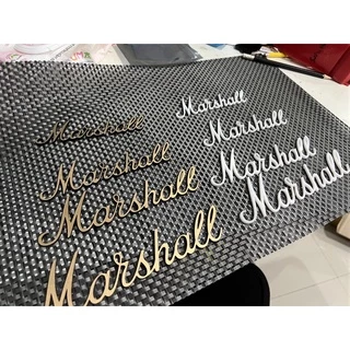 โลโก้LogoมาแชลMarshallสามารถสั่งตัดได้แอดเฟสรุปสุดท้ายไปจ้า🔥ถูกสุดกว่าร้านอื่น🔥งานดี