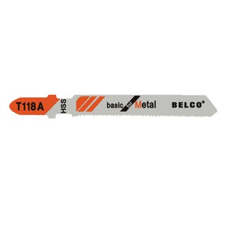 BELCO ใบเลื่อยจิ๊กซอว์ - รุ่น T118A (5 ใบ)