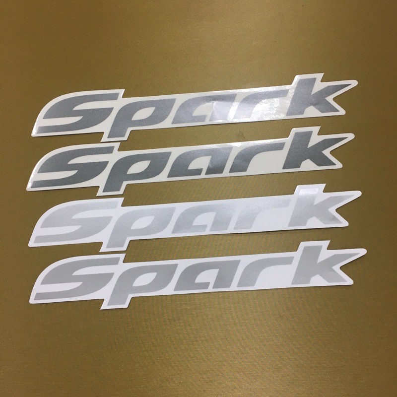 สติ๊กเกอร์* SPARK ติดข้างประตู ISUZU D-MAX  ปี 2012 - 2018 มีสองสี ราคาต่อชุด  ( 1 ชุดมี 2 ชิ้น )