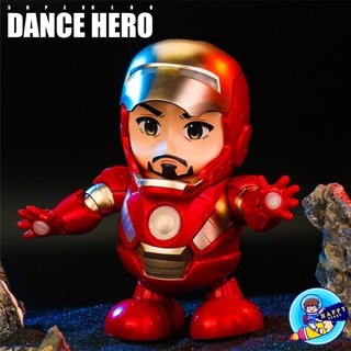 ไอรอนแมนเต้นได้สีเเดง Dance Hero : Dancing Iron Man