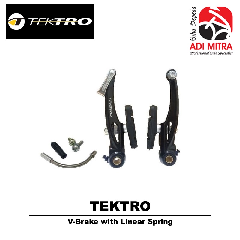 Tektro V-brake พร้อมสปริงเชิงเส้น