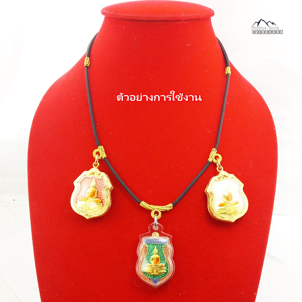 N34 เชือกห้อยพระ ขนาด 2-3 มม เชือกรูด ถักไหมทอง ปรับความยาวได้ สร้อยคอเชือกร่ม สร้อยพระ สร้อยคอ ห้อยพระ ห้อย วัตถุมงคล - รูปที่ 2