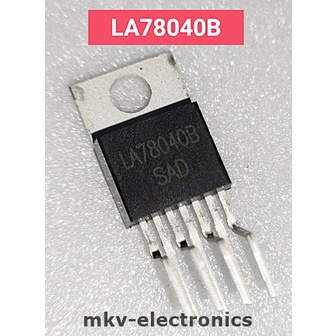 (1ตัว) LA78040B , LA78040 , UTC78040 , D78040 , ใช้แทนกันได้ IC Vertical amp (รหัสสินค้า M00153)