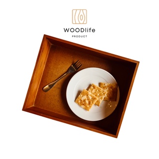 ถาดไม้ ถาดเสริฟ ผลิตภัณฑ์ไม้สนนำเข้านิวซีแลนด์ WOODlife PRODUCT