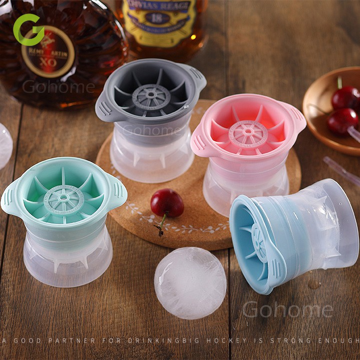 ที่ทำน้ำแข็ง ที่ทำน้ำแข็งก้อนกลม แม่พิมพ์น้ำแข็ง แม่พิมพ์ซิลิโคน ice ball maker  ถาดทำน้ำแข็ง  ไอซ์บอล สินค้าพร้อมส่ง
