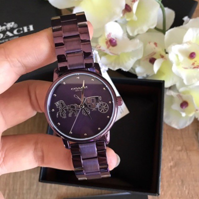 ✴️แท้ 💯% Coach Ladies Grand Watch 14502925 แท้ 💯%