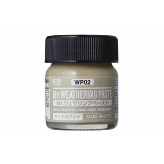 MR.WEATHERING PASTE 40ml. WP-02 MR.WEATHERING PASTE MUD WHITE