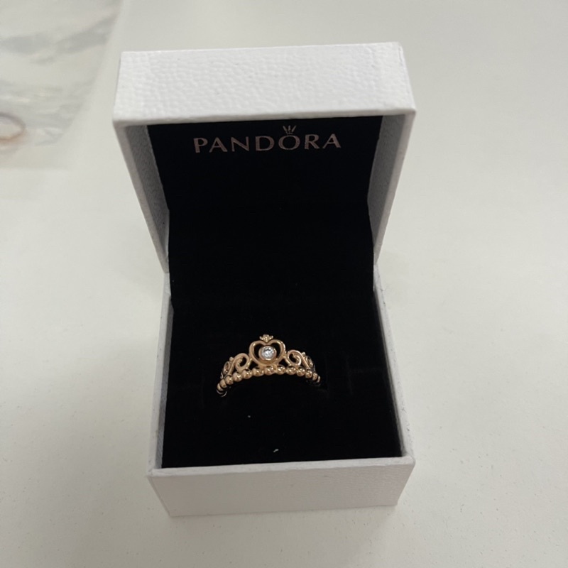 แหวน Pandora ของแท้ 💯⚠️ มือ 2 Princess Tiara Crown Ring