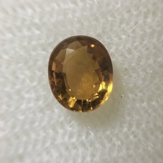 TOURMALINE ทัวร์มาลีน แท้ 0.64 กะรัต พลอยดิบเนื้อดี สีgolden ไฟดีมากค่ะ