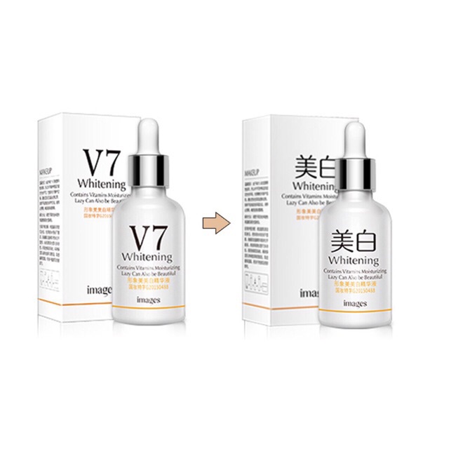 ใช้โค้ด GRAD88 ลดเพิ่ม 40% V7 whitening serum วี7 เซรั่ม image