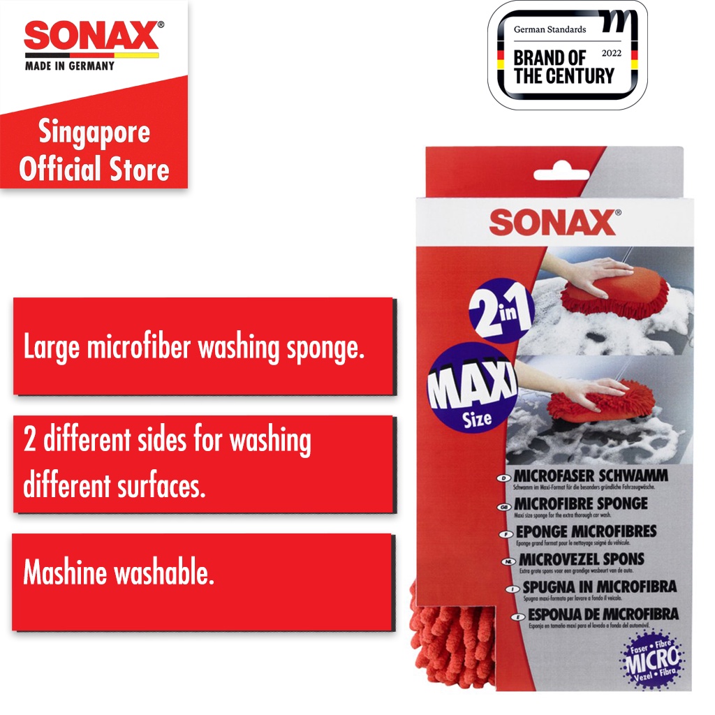 ฟองน้ําล้างไมโครไฟเบอร์ Sonax