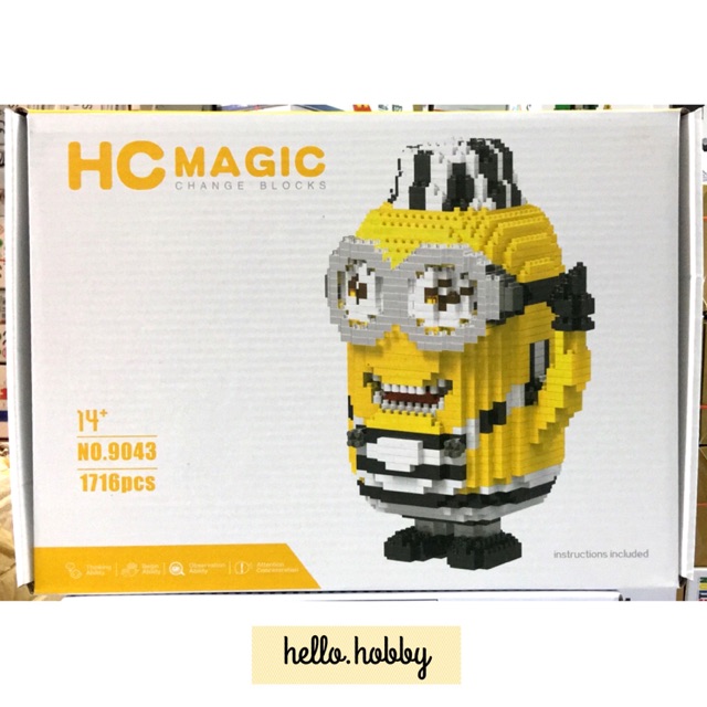 เลโก้นาโน HC Magic 9043 Minion 1716pcs