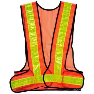 GIANT KINGKONG เสื้อกั๊กสะท้อนแสง รุ่น HS716 ขนาด 58 x 52 ซม. สีส้ม Safety Vests Personal Protective Equipment  eFGa