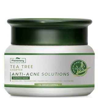 Plantnery Tea Tree Sleeping Mask 50 g.มาส์กกลางคืนทีทรีสูตรเข้มข้น