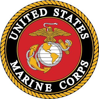 United States Marine Corps สติกเกอร์ติดรถยนต์/ผนัง ขนาด 2.5 นิ้ว