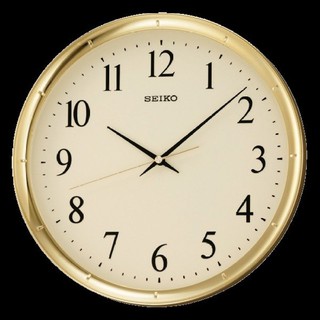 SEIKO นาฬิกาแขวน รุ่น QXA417G (Gold)