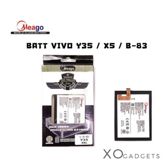 Meago แบตเตอร์รี่ VIVO Y35 X5 B-83 แบต VIVO Y35 X5 B83 วีโว้ มี มอก. (รับประกัน 1 ปี )