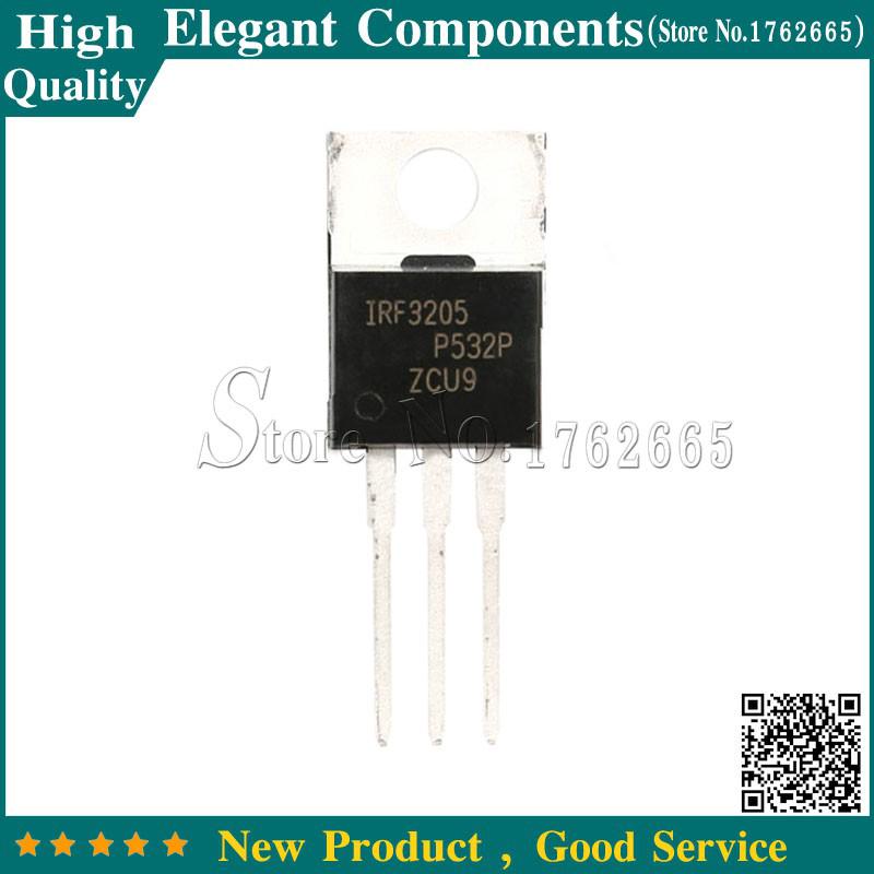 ตัวต้านทาน IRF3205PBF TO-220 HEXFET MOSFET 10ชิ้น