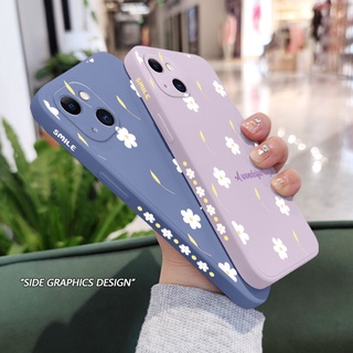 เคสโทรศัพท์มือถือ ลายดอกเบญจมาศ ขนาดเล็ก แฟชั่นสร้างสรรค์ สําหรับ IPhone 15Pro 15 14 Pro Max Plus 14Pro 14ProMax