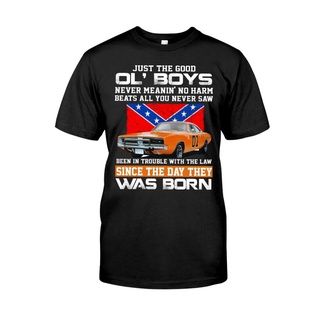 แขนสั้นcrew neckGildan เสื้อยืด ผ้าฝ้าย 100% พิมพ์ลาย the Dukes of Hazzard Ol Wayljennings สําหรับผู้ชายS-XXXXL