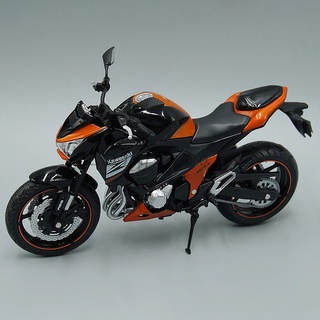 โมเดลรถมอเตอร์ไซค์จําลอง ขนาด 1:12 Kawasaki Z800 ของเล่นสําหรับเด็ก