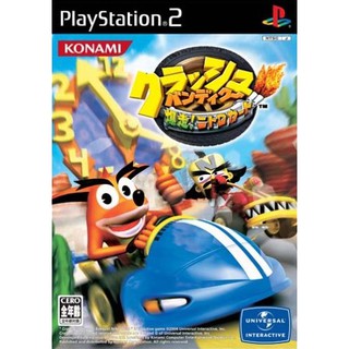 Crash Bandicoot: Bakusou! Nitro Kart (Japan) แผ่นเกมส์ps2 เกมเพล2 แผ่นplay2