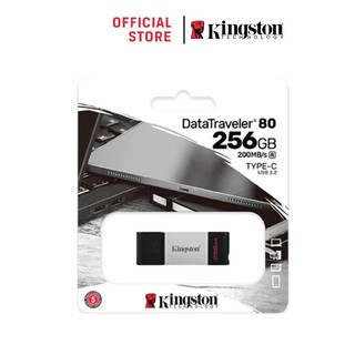 Kingston 256GB DataTraveler 80 USB Type-C ความเร็ว 3.2 Flash Drive (DT80/256GB)