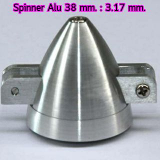 ใบพัดไฟฟ้าพับได้ Spinner Alu 38mm. : 3.17mm. (สำหรับใบพัดพับได้)  AP2601002