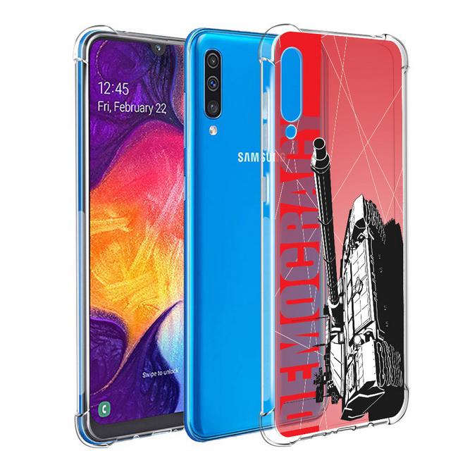 เคส สำหรับ Samsung Galaxy A50 War Series 3D Anti-Shock Protection TPU Case [WA002]