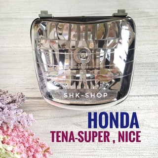 (044) ชุดไฟหน้า  HONDA TENA-SUPER , NICE - ฮอนด้า เทน่า ซูปเปอร์ , ไนซ์   ไฟหน้า