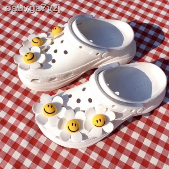 ✾☈(พร้อมส่ง) wiggle - ดอกไม้ ตัวติดลายดอกไม้ ราคาต่อ1ชิ้น jibbitz