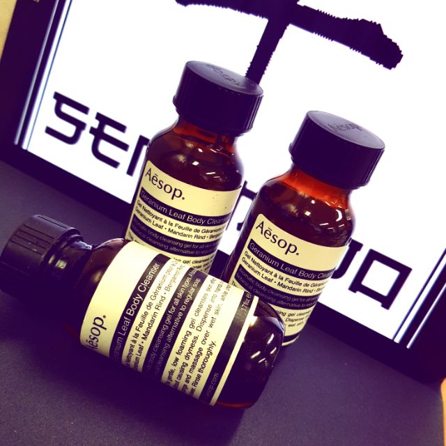 คุ้มมาก!!! [Deluxe Size 50ml] Aesop Gerenium Body Wash
