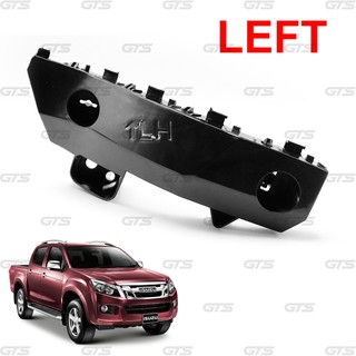 ตัวยึดกันชน พลาสติกยึดกันชน ด้านหน้า ตัวสูง สีดำเงา สำหรับ Isuzu D-Max 4WD ปี 2012-2015