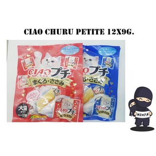 CIAO Churu Petite ขนมแมวเลียแบบแผ่น 12x9g.