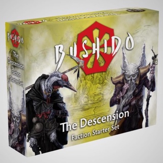 BUSHIDO Tengu Descension - Faction Starter Set - Risen Sun Japan Jwar cards deck birdmen miniatures models