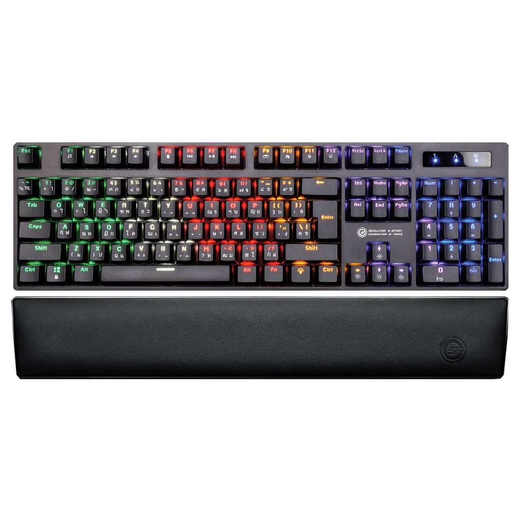 คีย์บอร์ดมีไฟ คีย์บอร์ดเกมส์มิ่ง Neolution ESport Gaming Keyboard