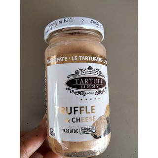 Tartufi Jimmy Truffle&amp;Cheese ซอส ราด พาสต้า รสครีม ผสม เห็ดทรัฟเฟิล และ เนยแข็ง ทาร์ทูฟิ จิมมี่ 180 กรัม