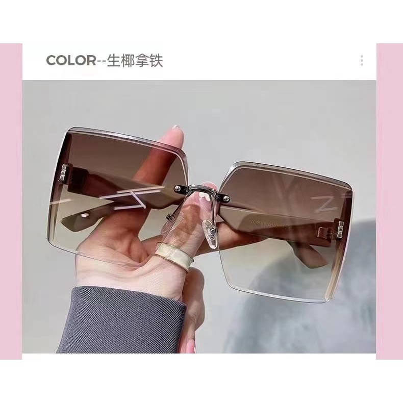 Laristerus79 Cool DOIR แว่นตากันแดด uv400 แฟชั่น นําเข้า D003