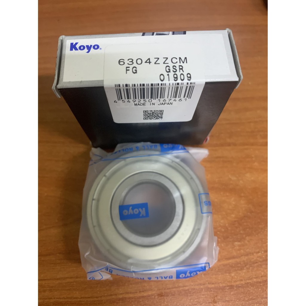 BEARING 6304 ZZ KOYO JAPAN 6304ZZ