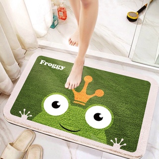 ***ฟรีค่าจัดส่ง***พรมเช็ดเท้าขนแกะ พรมเช็ดเท้าซับน่ำหนานุม กันลื่น carpet door mat ขนาด40*60ซม