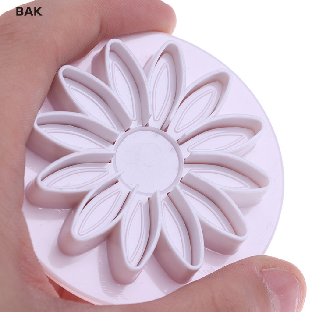 BAK พลาสติกดอกไม้ F Ondant เค้กเครื่องมือ Sugar Craft Plunger เครื่องตัดเบเกอรี่แม่พิมพ์ - รูปที่ 6